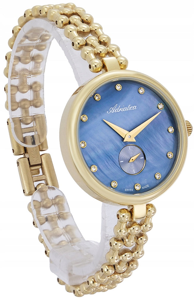 Pearl Dial Watch Adriatica A3727.114BQ Brand Adriatica