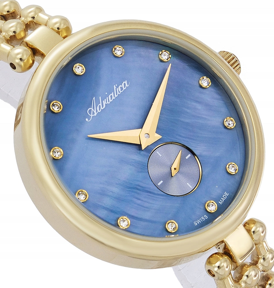 Pearl Dial Watch Adriatica A3727.114BQ