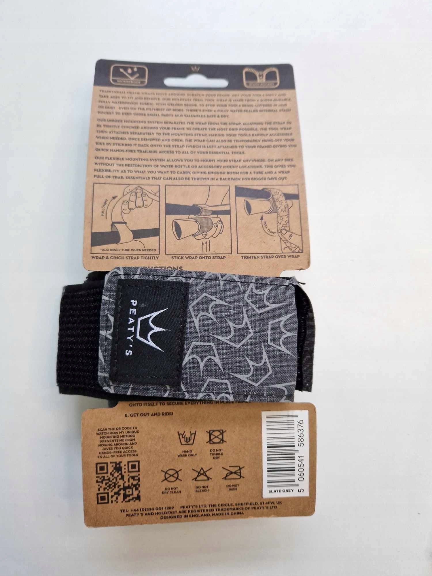 Peaty's Holdfast Trail Tool Wrap Slate Gray EAN (GTIN) 5060541586376