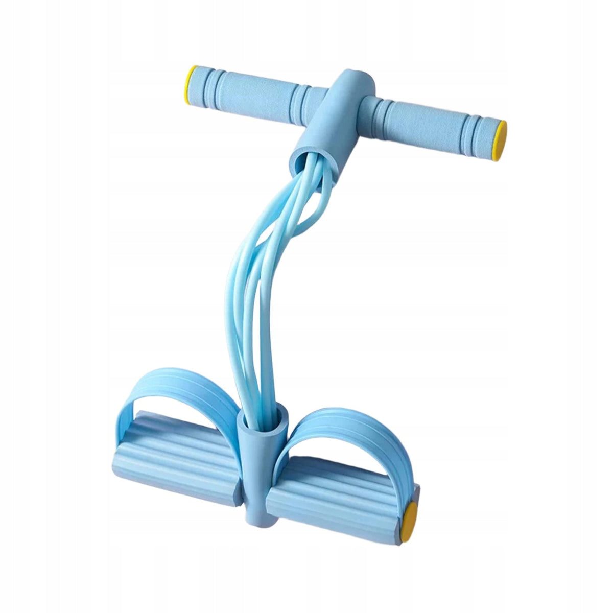 Pedal Resistance Band Abdomen Waist Arm Leg Trainer Elastic Pull Rope blue