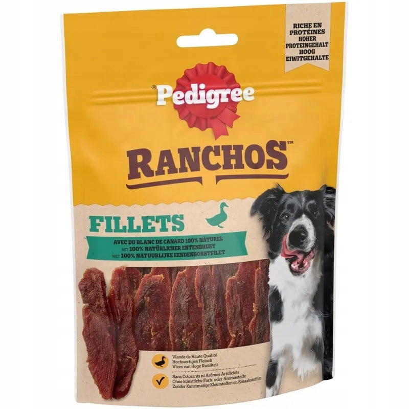 Pedigree Ranchos Fillets Duck, 70 g