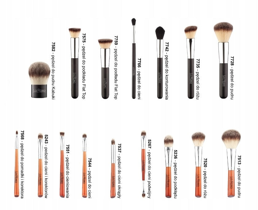 Make-up-Pinsel La Rosa 