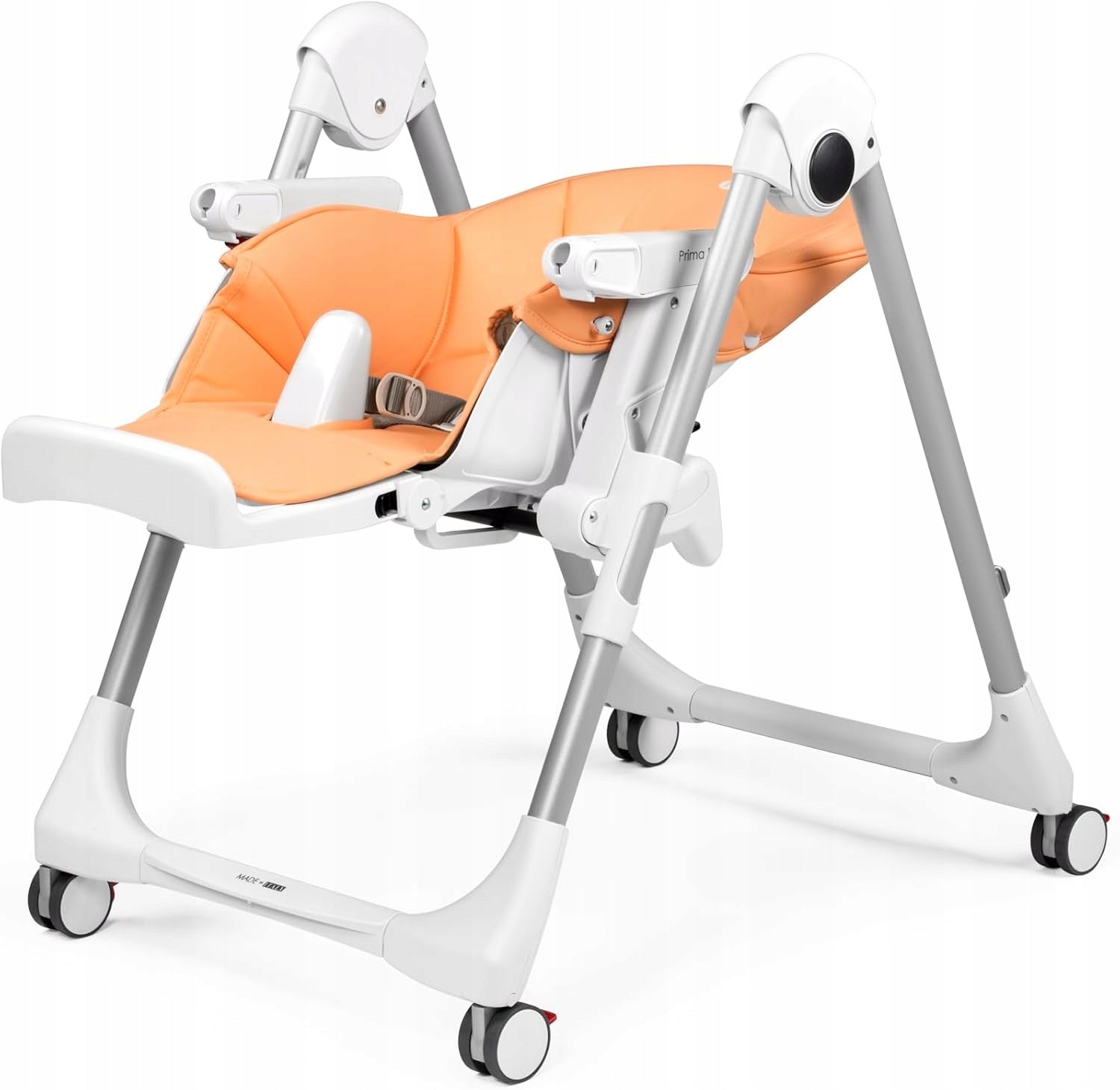 PegPerego - 2-in-1 high chair-bed wheels, adjustable Packaging status original