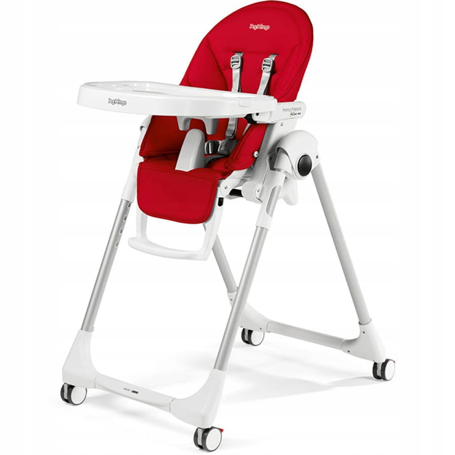 PegPerego Prima Pappa Follow Me - high chair with wheels with lounger function