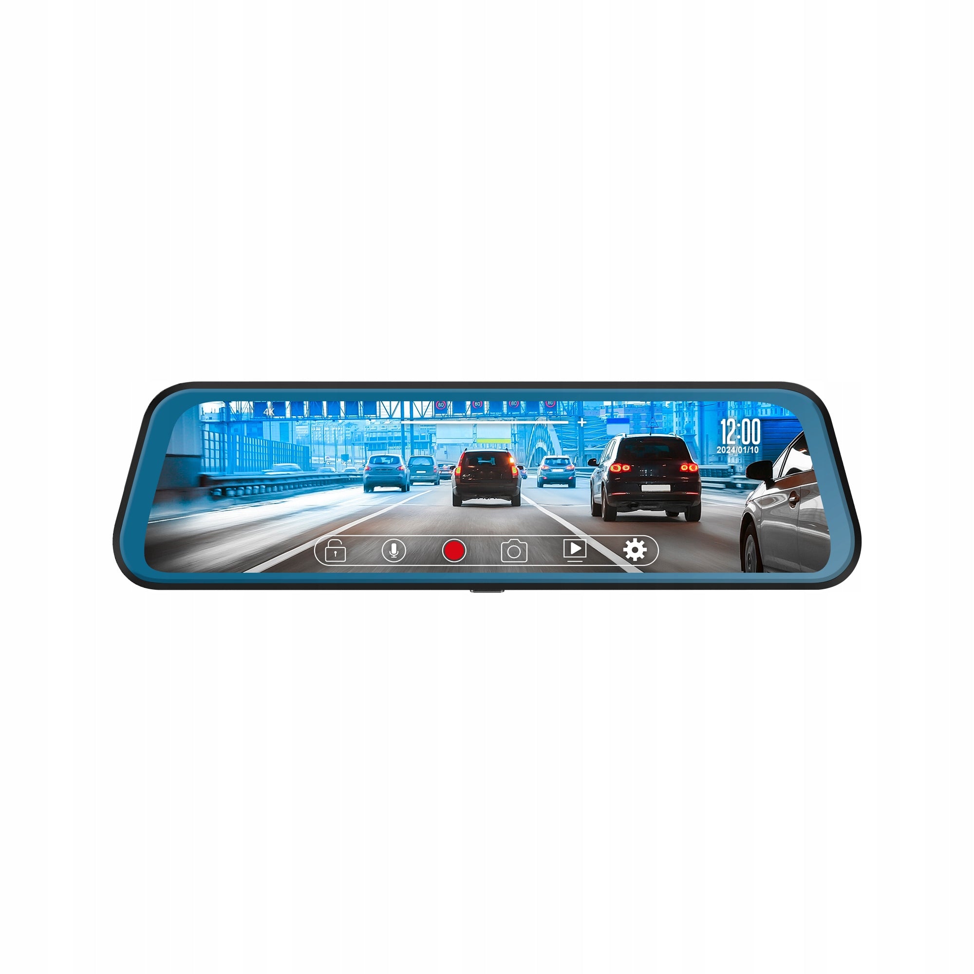 Peiying Basic car mirror with DVR and reversing camera L200 4K Packaging status original