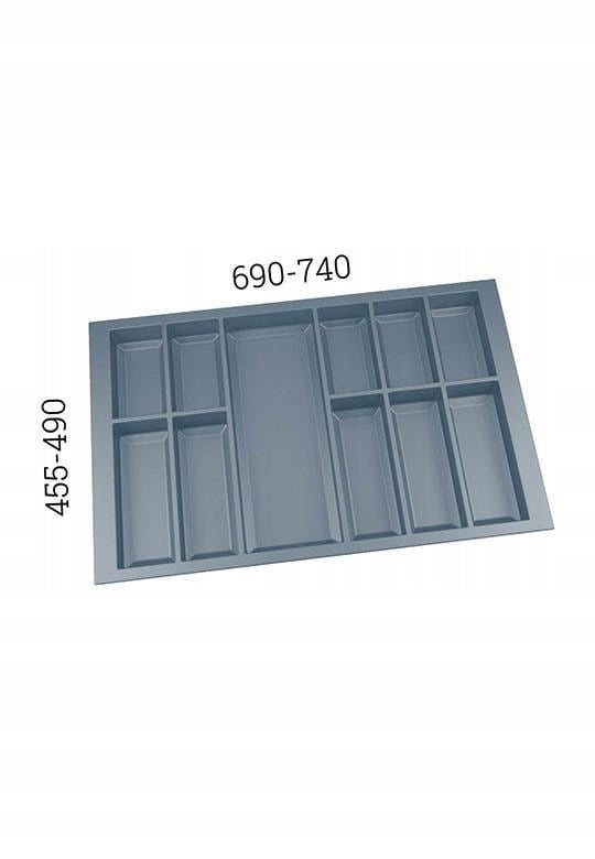 Peka 07.6016.SL - CLASSICO cartridge 800/ dimension 740 x 490/ grey Brand Peka