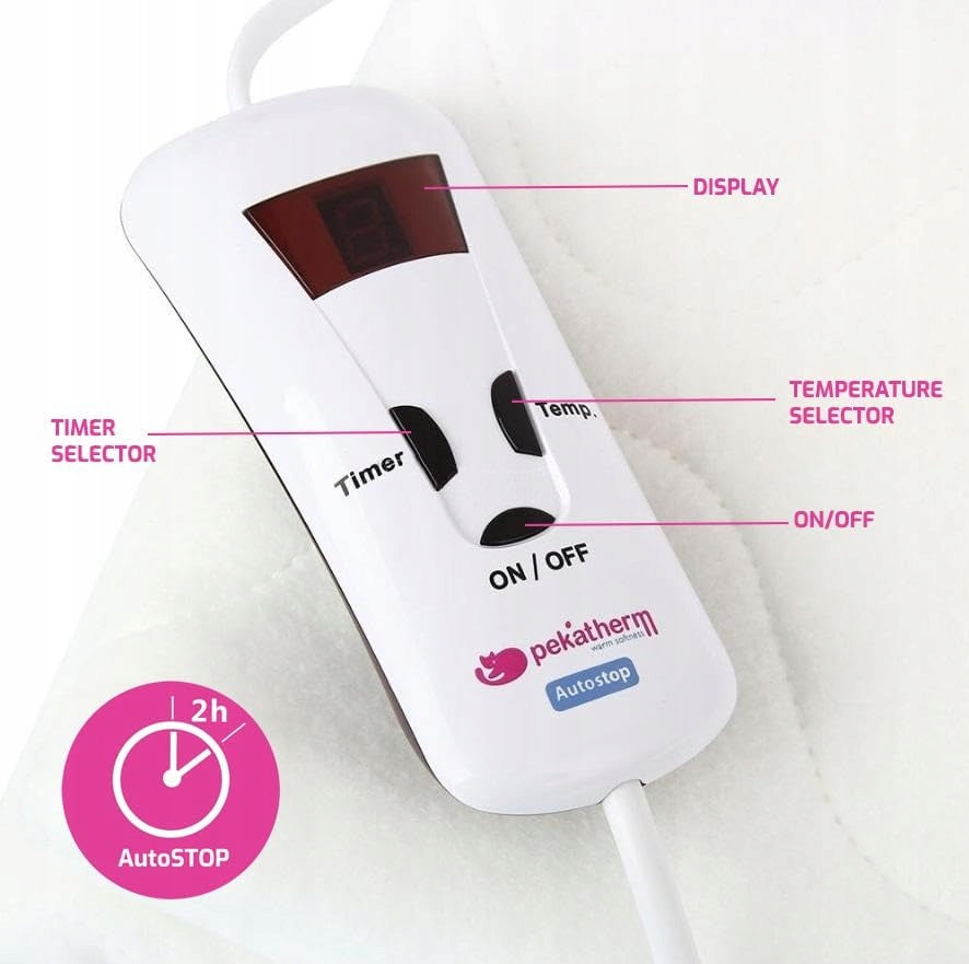 Pekatherm U20P electric heating pad 40x30 cm 110W Medical device no