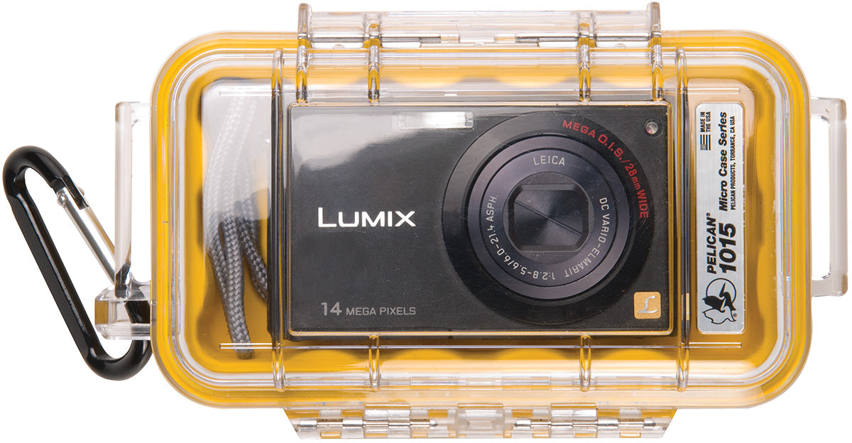 Peli 1015 waterproof microbox IP67 Color transparent