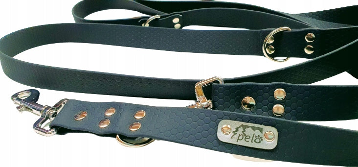 Pelo PVC leash waterproof adjustable STRONG 3m/1,6