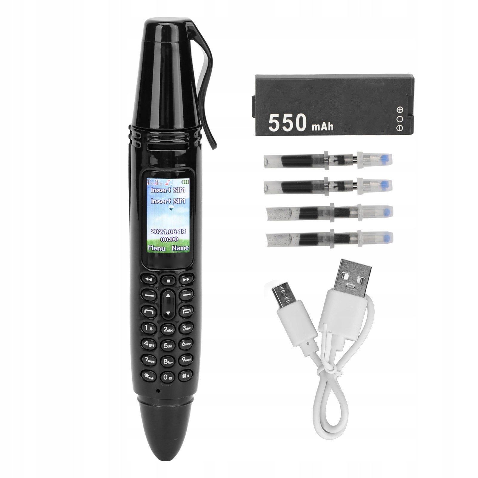 Pen Mini Mobile Phone Bluetooth Dialer