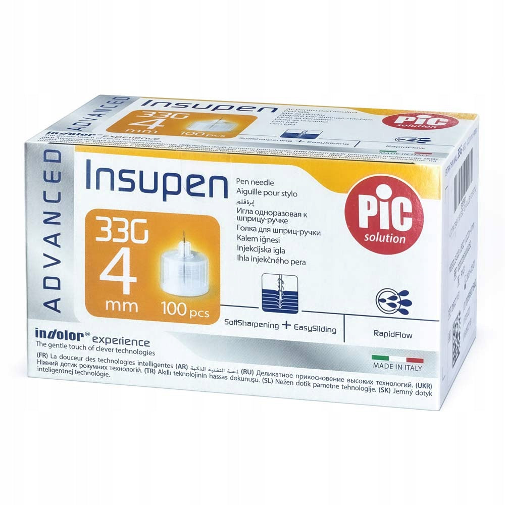 Pen Needles Insupen 33G 4mm 100pcs, EXTREME 3 Medical device yes