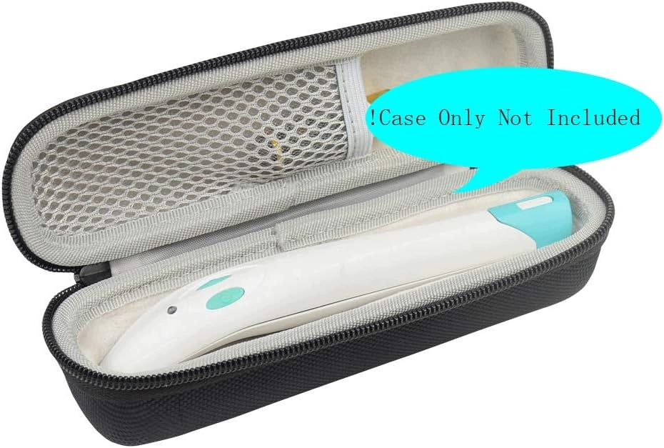 Pen cover for insulin hard case for 2 pens up to 16cm black for ZIPPER Medical device no
