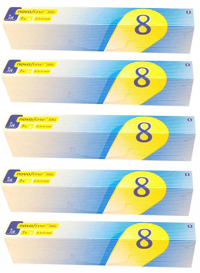 Pen needles NOVO FINE NOVOFINE 30 G 0,3 x 8mm 7 pieces
