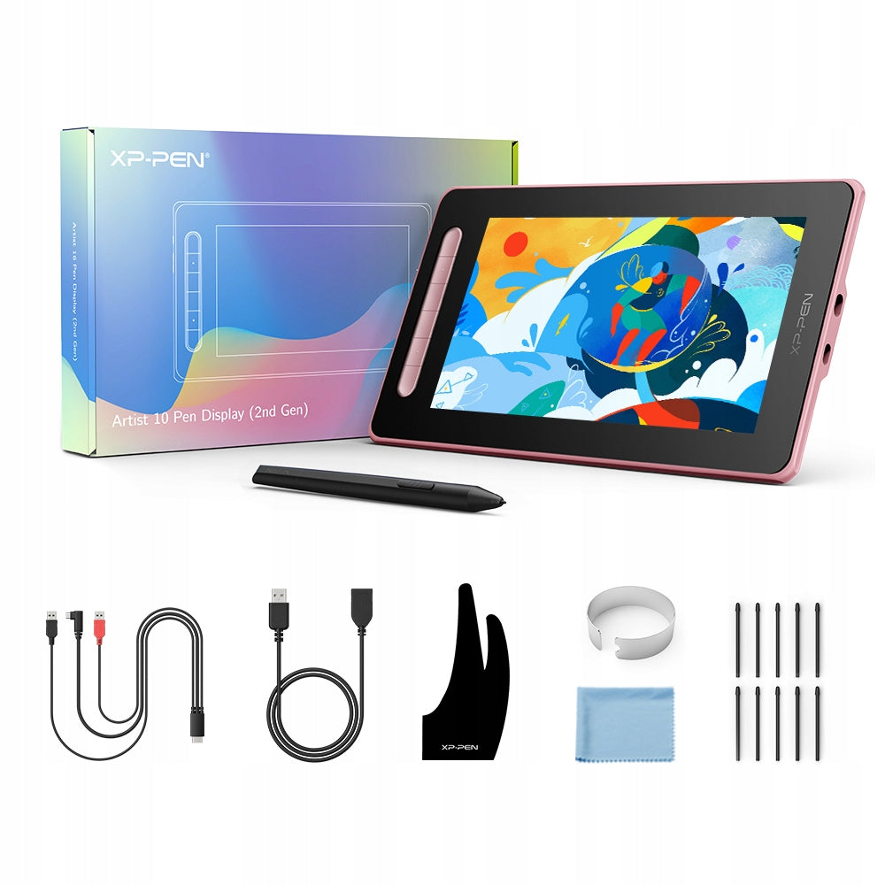Pen tablet LCD Xp-Pen Artist 10 2nd pink