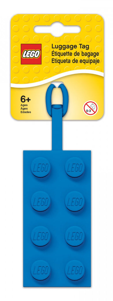 Pendant for backpack and luggage LEGO Brick blue LEGO