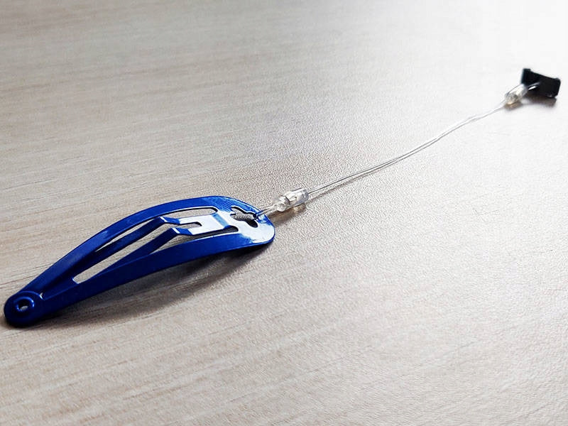 Pendant for processor MED-EL Rondo 3 / Samba 2 with hair clip black EAN (GTIN) 5900672163858