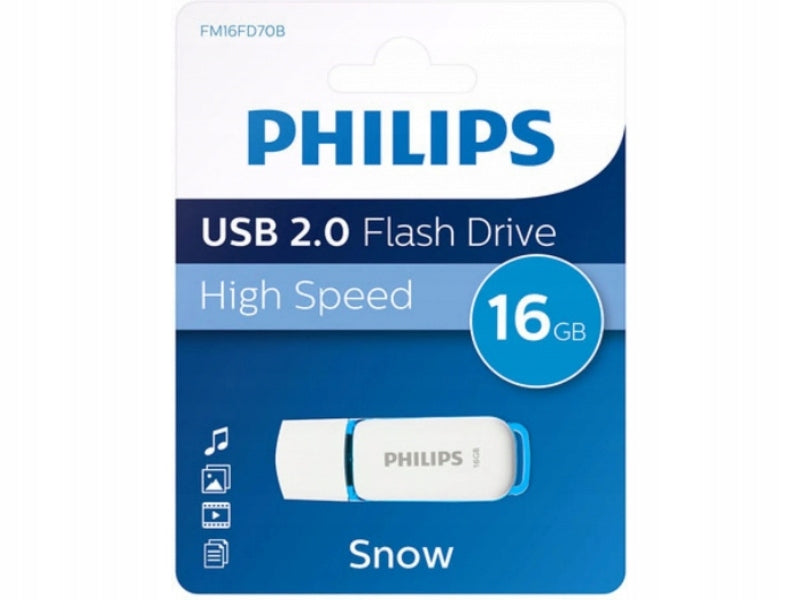 Pendrive 16GB PHILIPS Snow USB 2.0