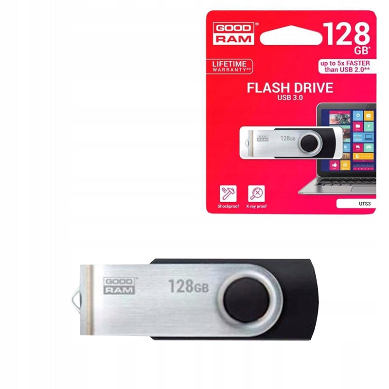 Pendrive GOODRAM 128GB USB 3.0 Twister UTS3 Portable Memory Pendrajw