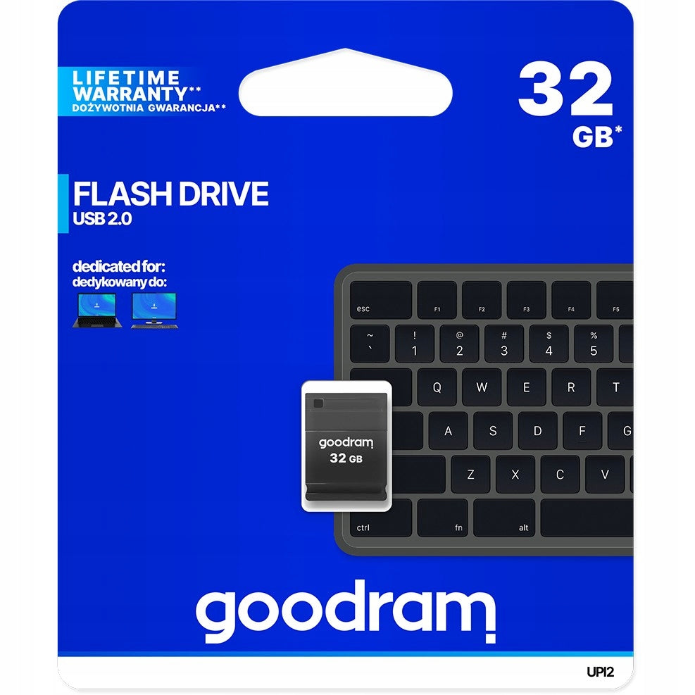 Pendrive GOODRAM UPI2 32 GB USB 2.0 black