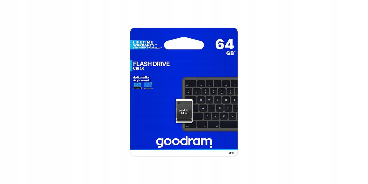 Pendrive GOODRAM UPI2 64 GB USB 2.0 black