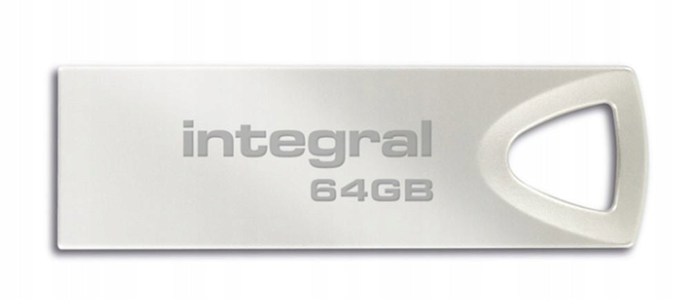 Pendrive Integral ARC 64GB USB 2.0 metal silver Brand Integral