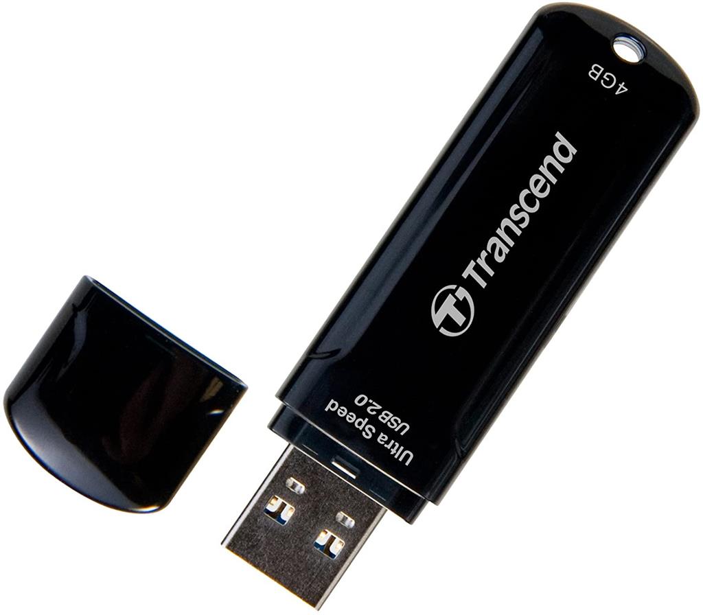 Pendrive Transcend 600 4 GB USB 2.0 black