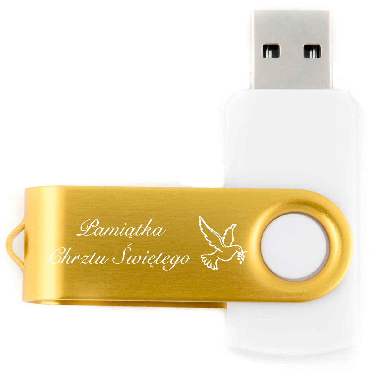 Pendrive USB memory 512 MB with engraving for BAPTISM