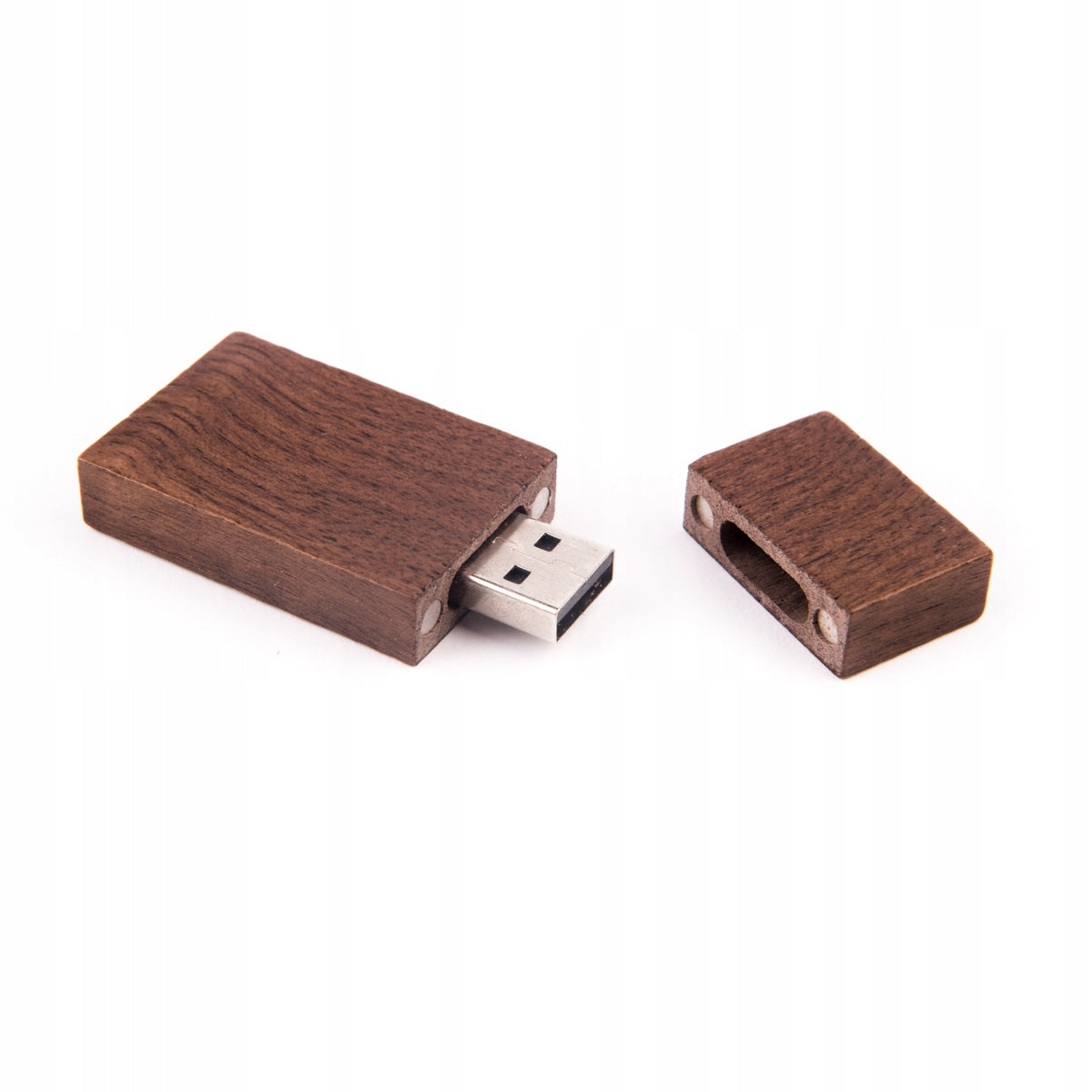 Pendrive Wooden Dark Walnut Wide 512 MB