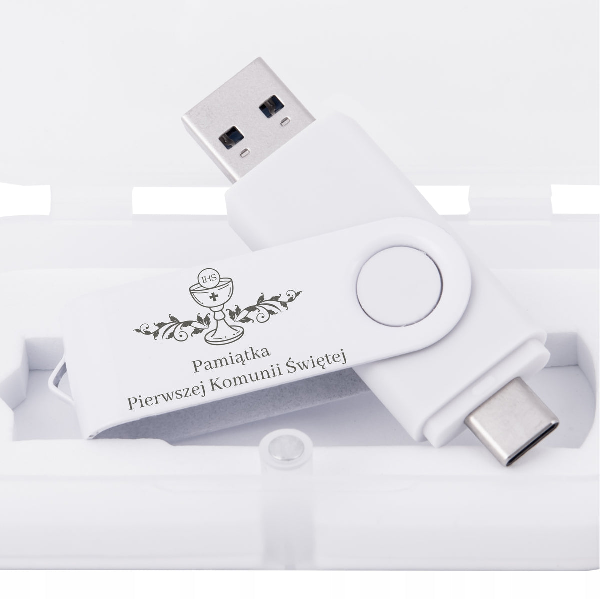 Pendrive for Communion and Holy Communion 16 GB 2.0 USB-C ENGRAVING Communion BOX