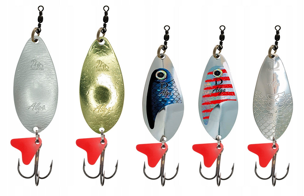 Pendulum spinner DRAGON ALGA 16g - PIKE SET OF 5