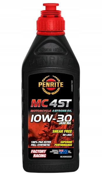 Penrite MC-4ST 10W-30 100% PAO Ester 1L authorized distributor