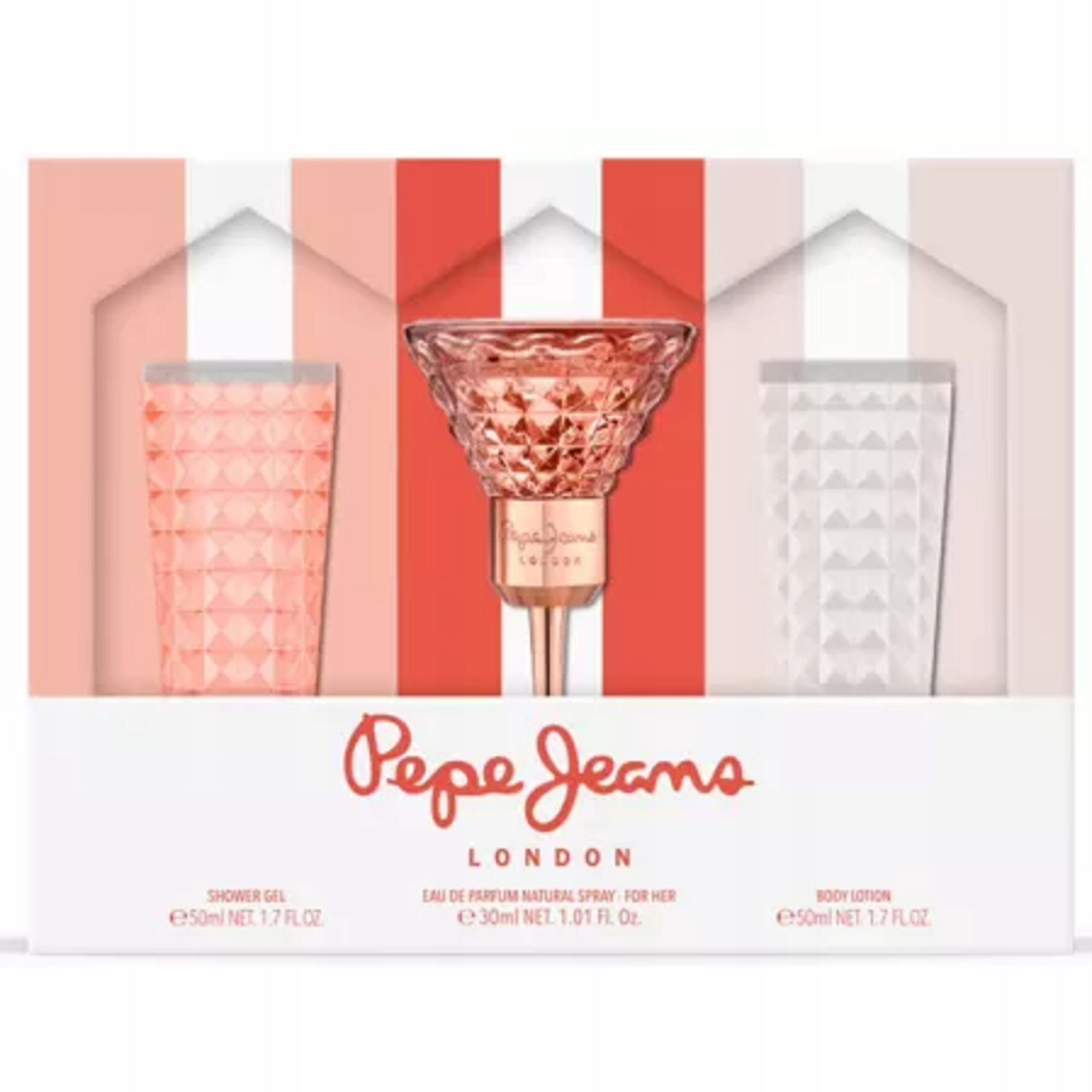 Pepe Jeans For Her Eau de Parfum for women 30ml + lotion 50ml + gel 50ml