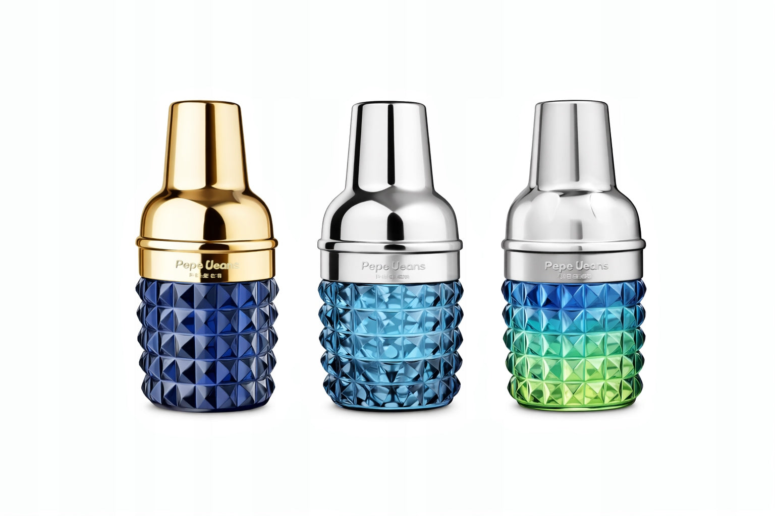 Pepe Jeans Men's Set EDT/EDP 3x15 ml Life Is Now + Celebrate +Cocktail Packaging status original