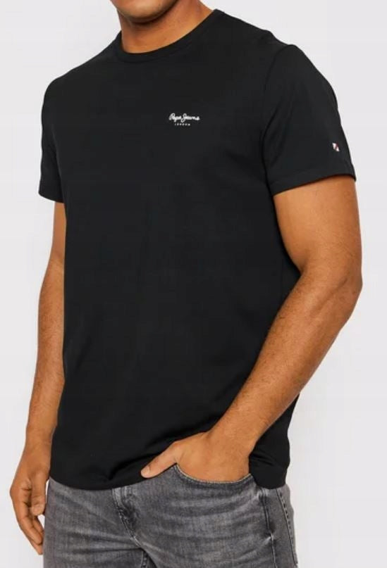T-Shirt für Herren Pepe Jeans 78696, schwarz 