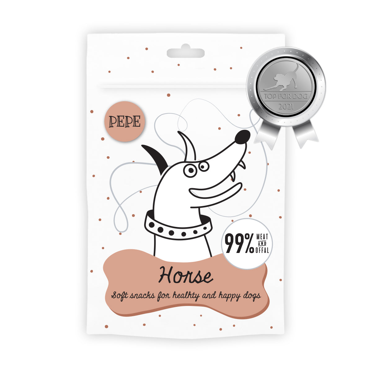 Pepe Mini Chunkies Horse 70g