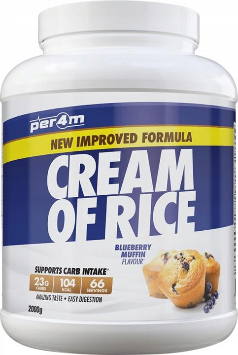 Per4m Cream of Rice, Blueberry Muffin 2kg Rice gruel without sugar