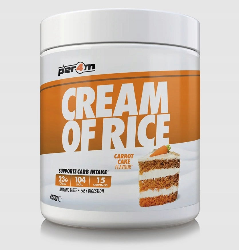 Per4m Cream of Rice, Carrot Cake 450g - rice gruel without sugar