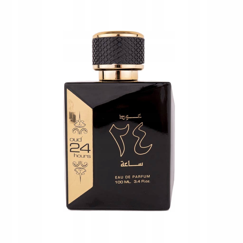 Perfume-100ml+Deodorant-50ml Arabic from Dubai Oud 24 Hours Ard Al Zaafarn Packaging status original