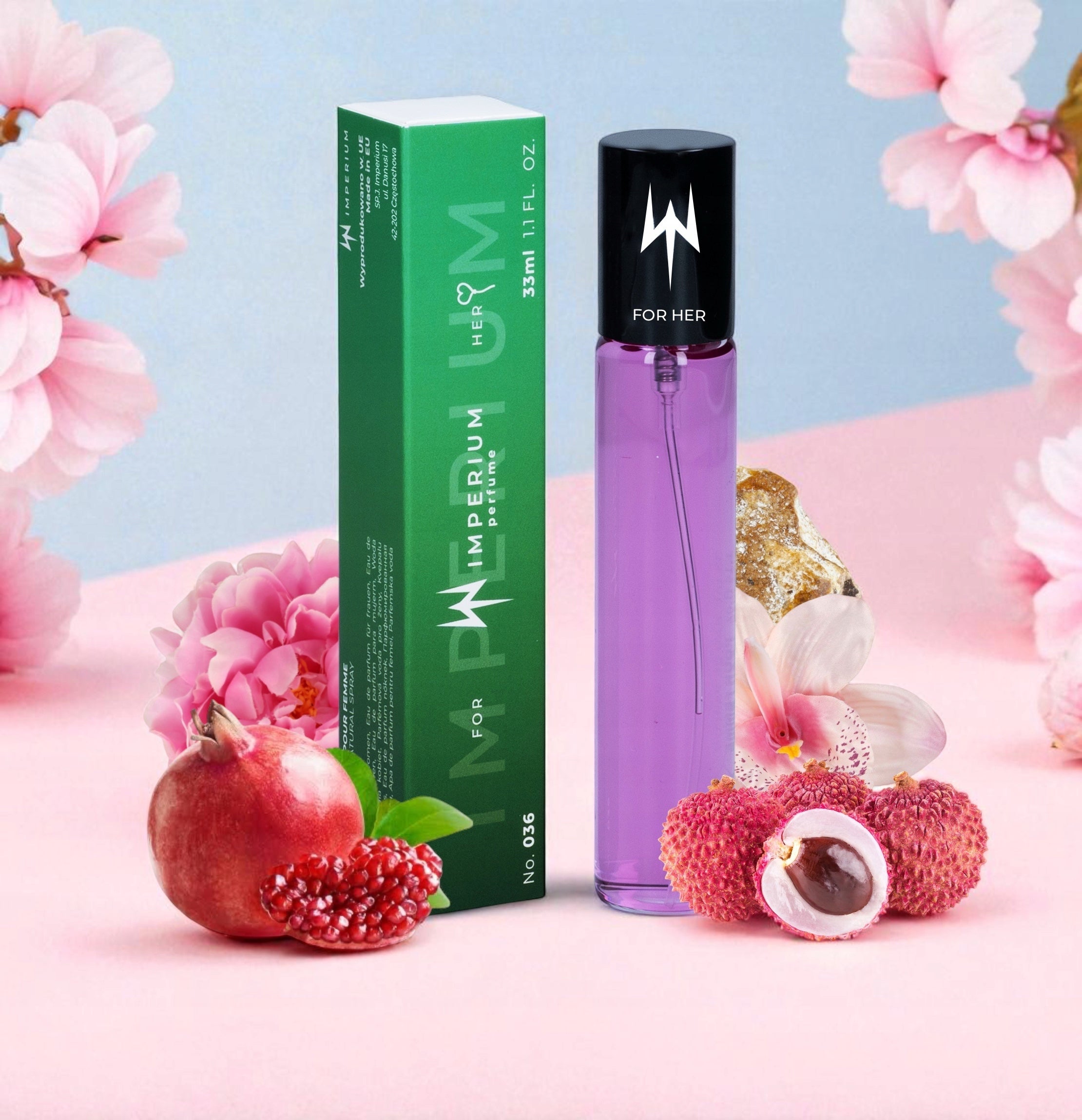 Perfume 33 ml Imperium nr.036 "Eufhoria Woman" Durable Women's Fragrance Manufacturer code 036