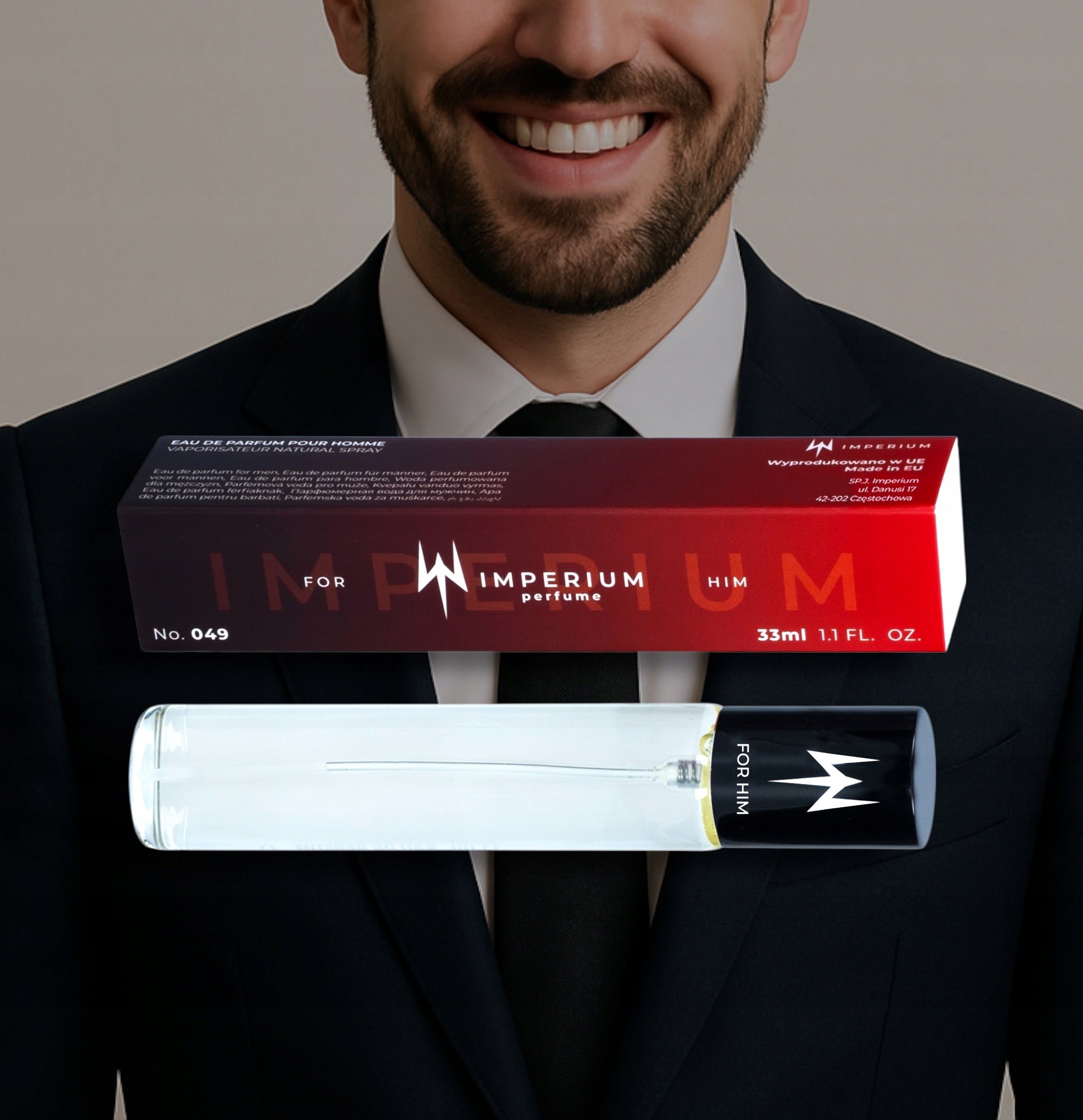 Perfume 33 ml Imperium nr.049 "Farhenheit" Durable Men's Premium Fragrance Manufacturer code 049