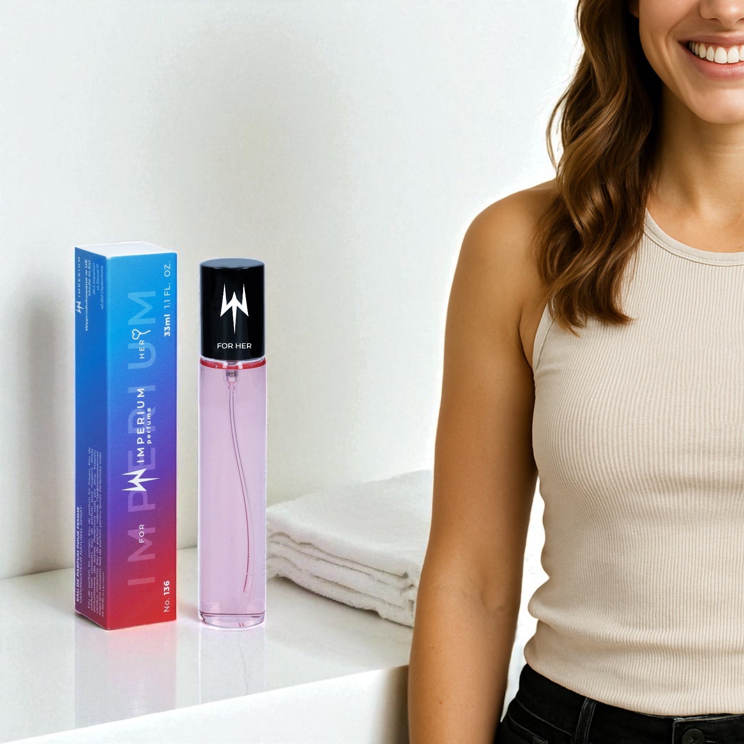 Perfume 33 ml Imperium nr.136 "La Vie Est Belle" Durable Women's Fragrance Manufacturer code 136