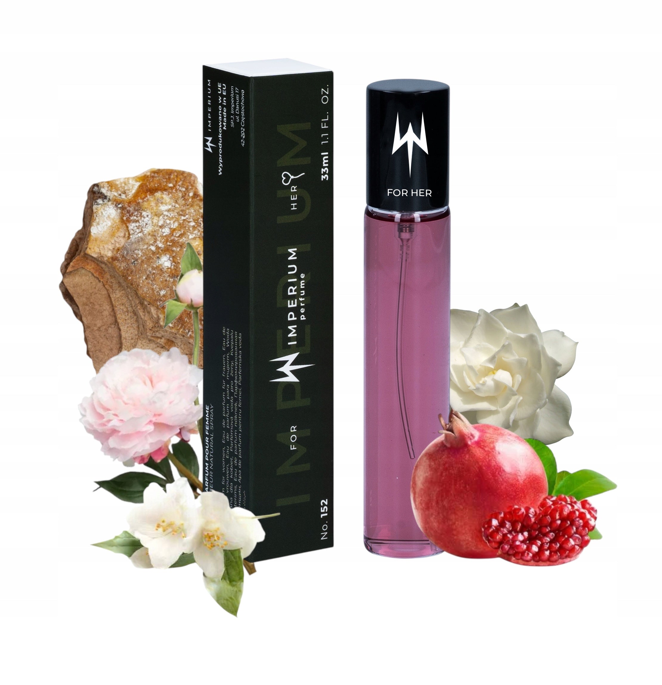 Perfume 33 ml Imperium nr.152 "Crystal Noir" Durable Women's Fragrance