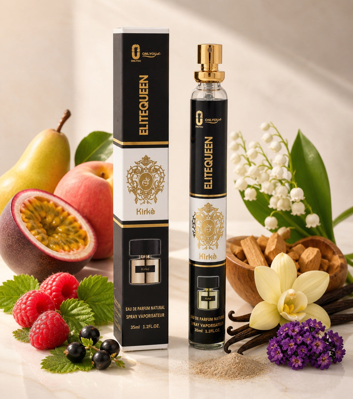 Perfume 35 ml Inspired by Kirke Exotic Fruity Floral Musk Fragrance Unisex