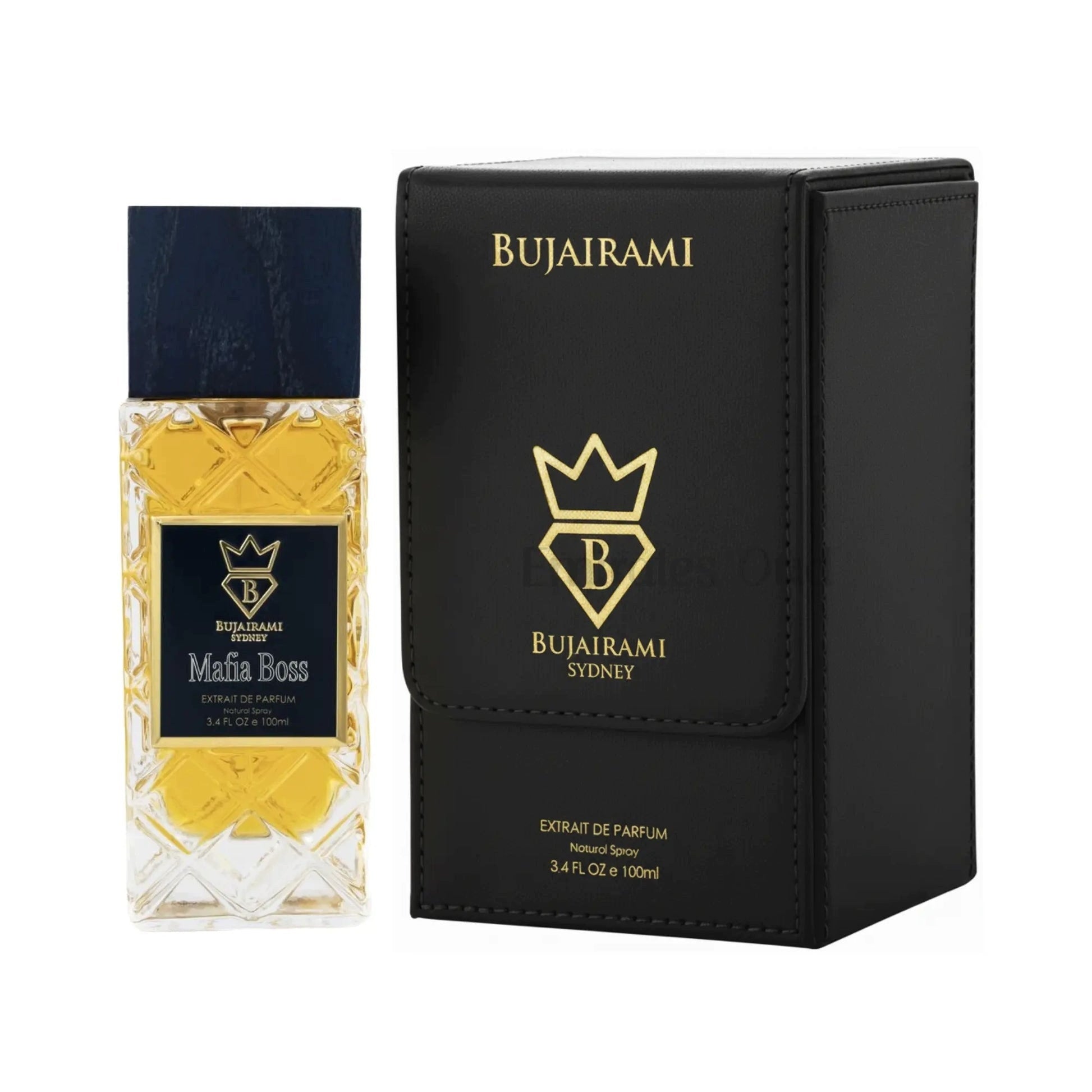 Perfume BUJAIRAMI MAFIA BOSS 100 ML + 2 Samples FREEBIE Brand Bujairami