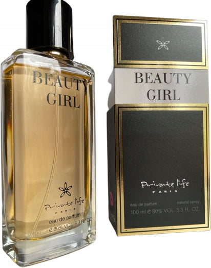 Perfume Beauty Girl 100ml. EDP Private Life Perfumed Water