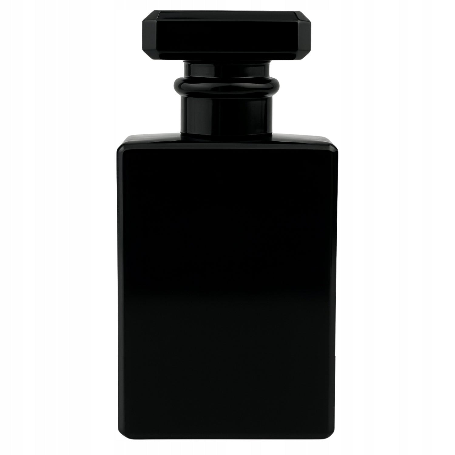 Perfume Bottle Black with Screw Thread Premium Andres Black 50ml