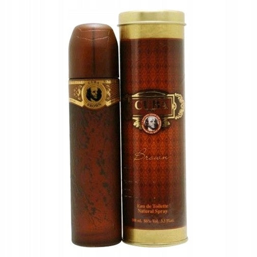 Perfume CUBA Brown FOR MEN 100ml. EDT * Cuba Original Paris