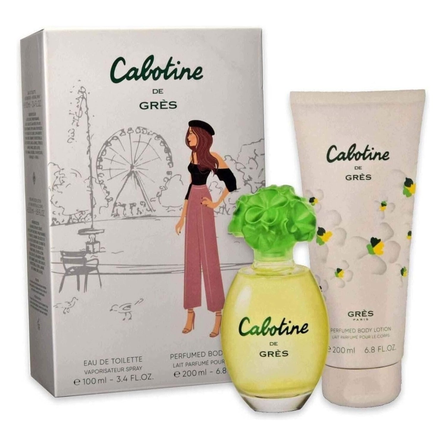 Perfume Eau de toilette 180ml Set with body lotion 170g