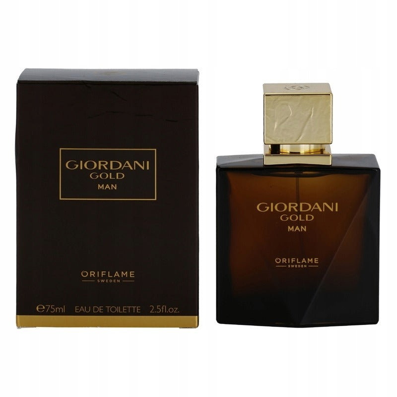 Perfume Eau de toilette Giordani Gold Man 15ml Oriflame Packaging status original