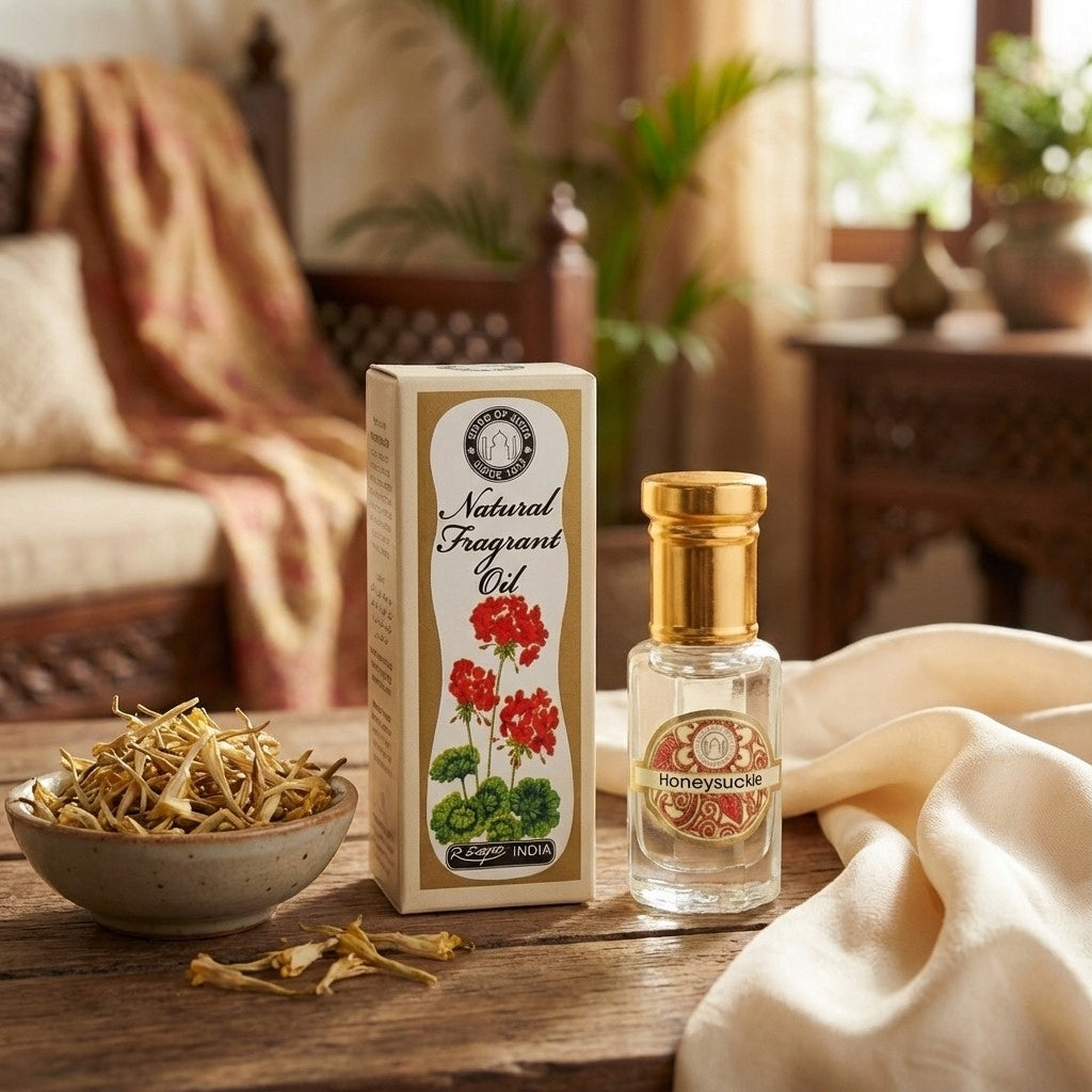 Perfume In Oil Roll On Sweet Honeysuckle Flower Honey Suckle SONG INDIA Packaging status original